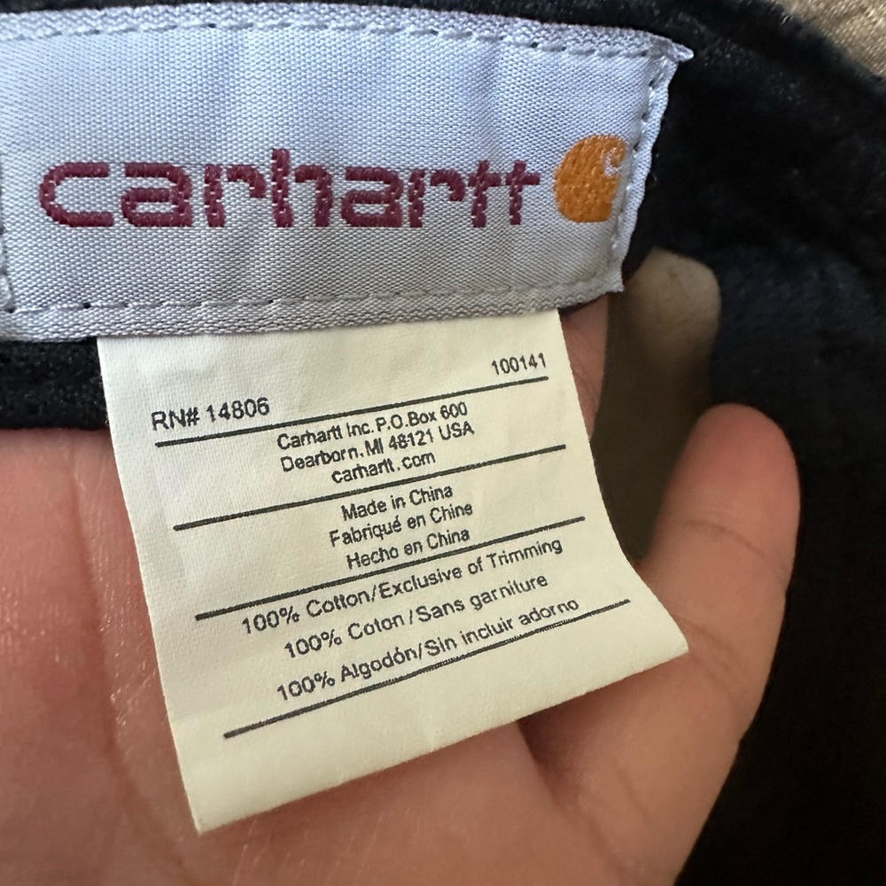 Carhartt Khaki Outdoor Hat fishing outdoor unisex - Picture 5 of 6